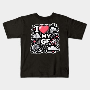 I Love My GF Kids T-Shirt